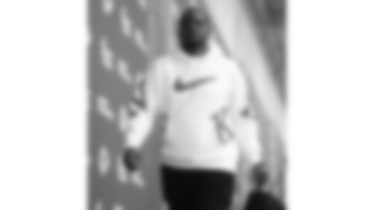 Kansas City Chiefs Offensive Assistant Coach Kevin Saxton arrives prior to an NFL week 17 matchup against the Denver Broncos, Thursday, December 25, 2025.