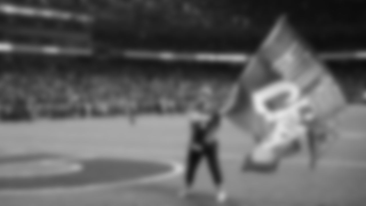 Flag runners after the field goal during an NFL week 14 matchup against the Houston Texans, Sunday December 7, 2025.