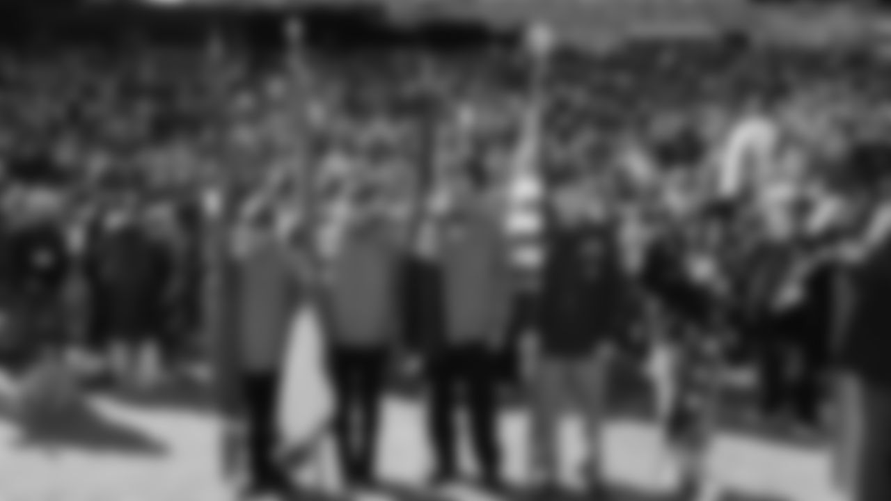 Morningbirds of Kickapoo Nation prior to a week 12 NFL Football game against the Indianapolis Colts on Sunday, November 23, 2025 in Kansas City, MO