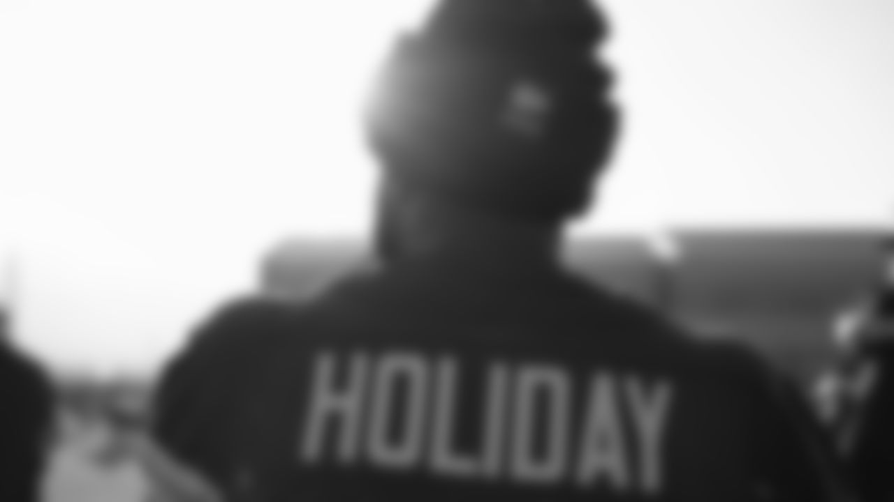 Kansas City Chiefs wide receiver Jimmy Holiday (82) during a week 17 practice on Tuesday, December 23, 2025 in Kansas City, MO.