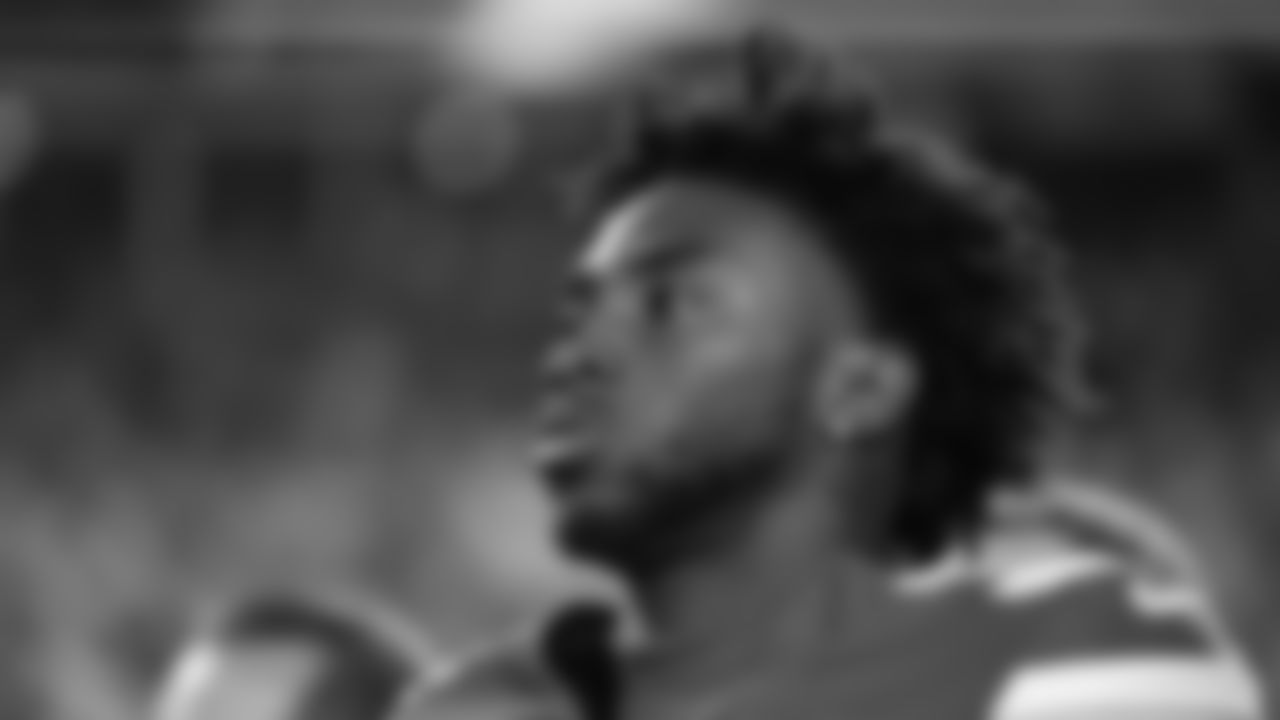 Kansas City Chiefs defensive back Kevin Knowles (38) prior to a week 8 NFL Football game against the Washington Commanders on Monday, October 27, 2025 in Kansas City, MO.