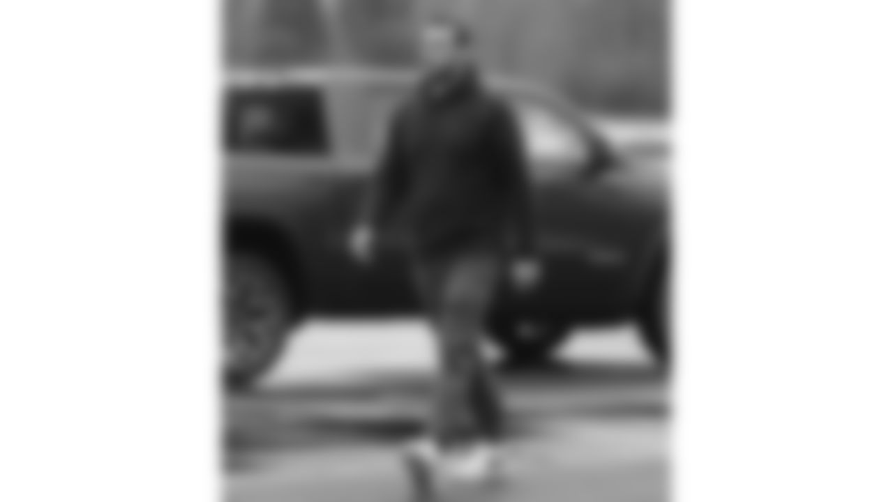 Kansas City Chiefs Defensive quality control coach Louie Addazio arrives prior to an NFL week 17 matchup against the Denver Broncos, Thursday, December 25, 2025.