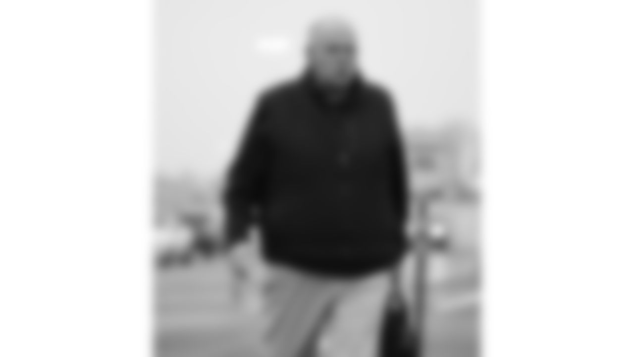 Kansas City Chiefs Head Coach Andy Reid arrives prior to an NFL week 17 matchup against the Denver Broncos, Thursday, December 25, 2025.