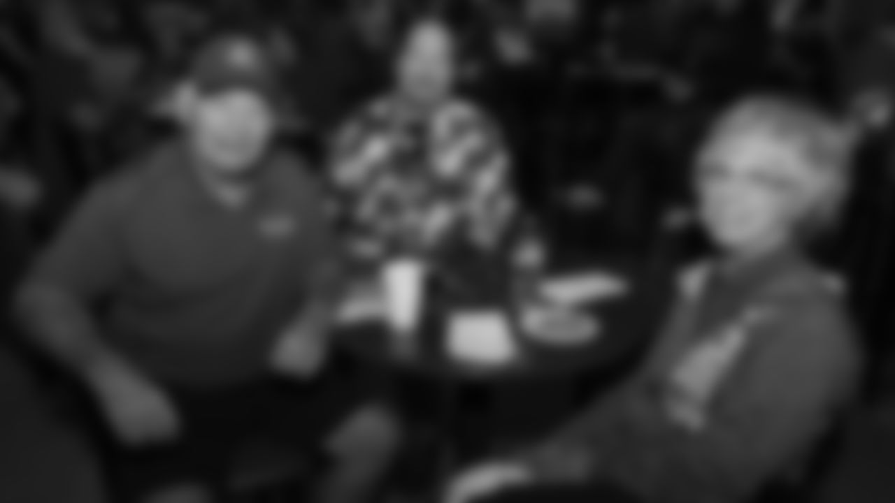 Red Coaters gather at the Kingdom Club to watch the Chiefs take on the Denver Broncos on November 16, 2025.