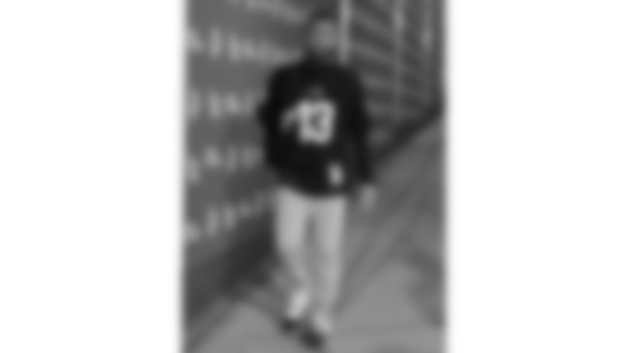 Kansas City Chiefs Offensive quality control coach Dan Williams arrives prior to an NFL week 14 matchup against the Houston Texans, Sunday December 7, 2025.