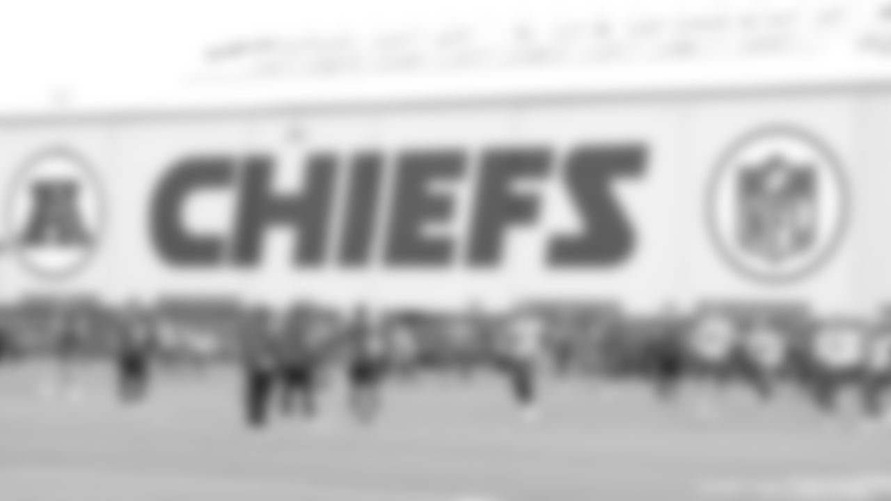 The Kansas City Chiefs during rookie mini camp on Saturday May 4, 2024.