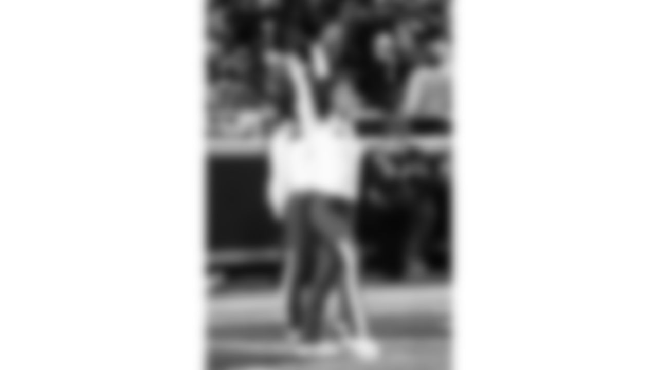 Kansas City Chiefs Cheerleaders perform during a week 14 NFL Football game against the Houston Texans on Sunday, December 7, 2025 in Kansas City, MO.