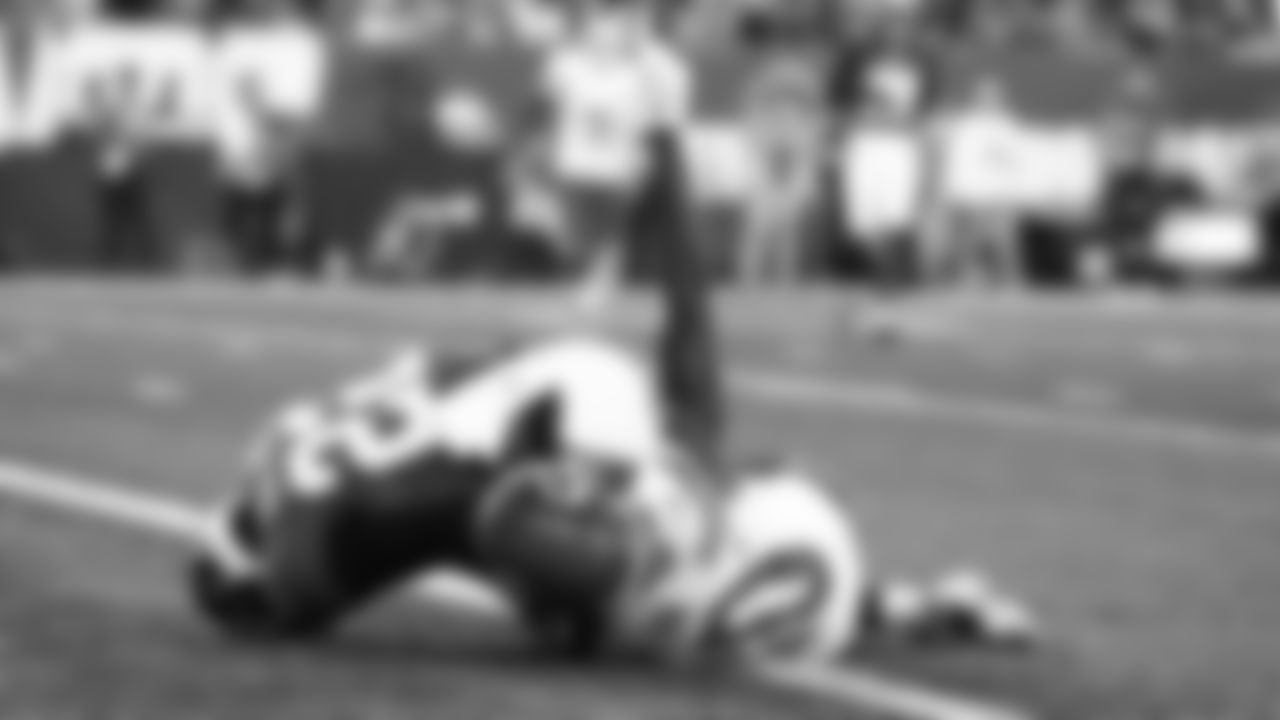 Kansas City Chiefs wide receiver Tyquan Thornton (80) scores a touchdown during a week 3 NFL Football game against the New York Giants on Sunday, September 21, 2025 at MetLife Stadium in East Rutherford, New Jersey.