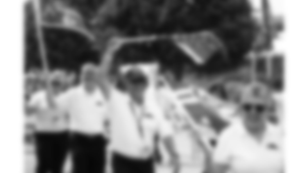 Kansas City Chiefs Red Coaters prior to a week 2 NFL football game against the Philadelphia Eagles on September 14, 2025 in Kansas City, MO.