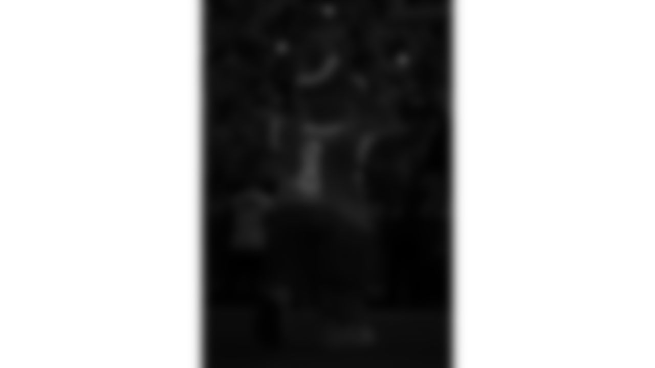 KC Wolf during a week 8 NFL football game against the Washington Commanders, Monday, October 27, 2025, in Kansas City, MO.