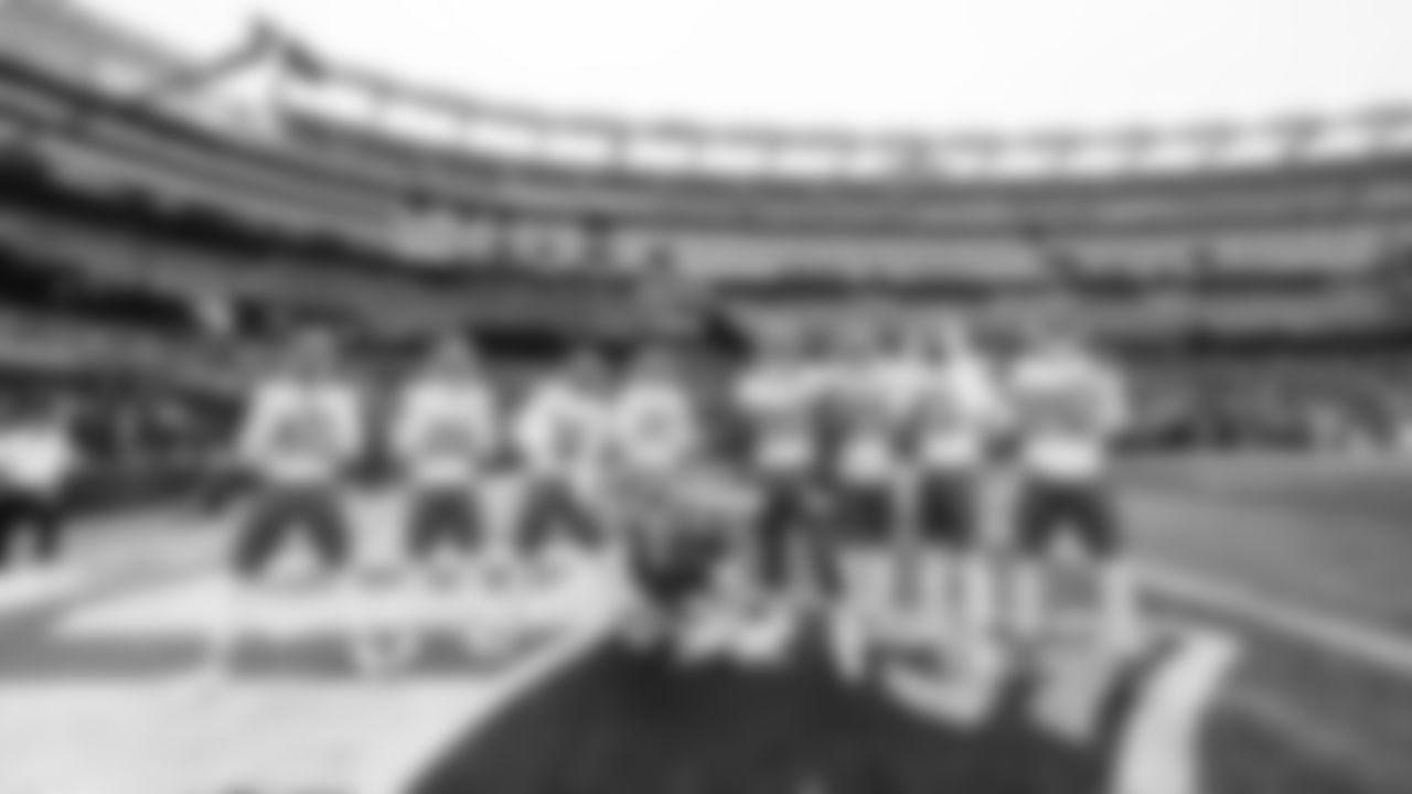 Kansas City Chiefs DBs prior to the regular season Week 15 NFL Football Game in Foxborough, MA on Sunday, December 17, 2023.
