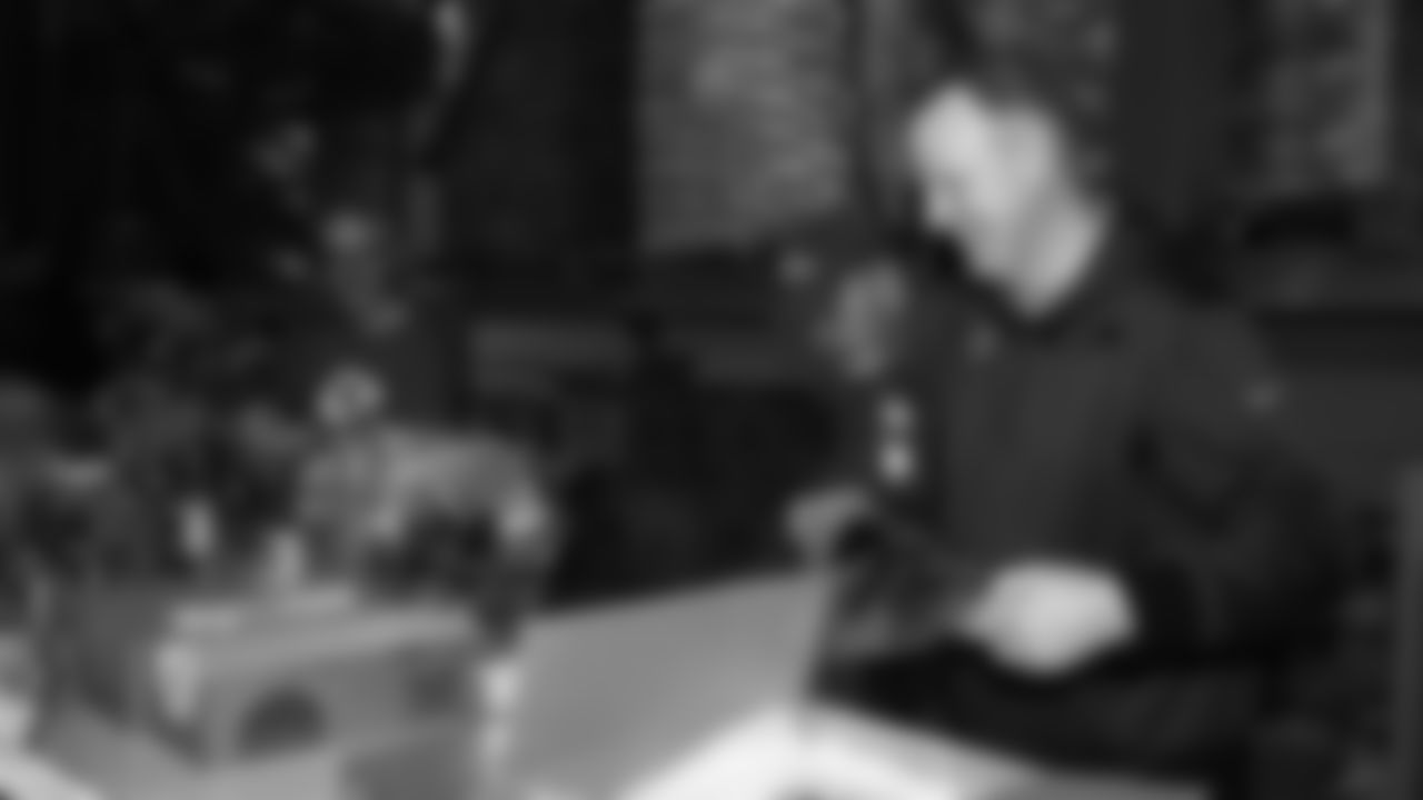 Chiefs staff and Red Coaters volunteer at the annual Souper Bowl at the Harvesters Community Food Network in Kansas City on Tuesday, February 4, 2026.