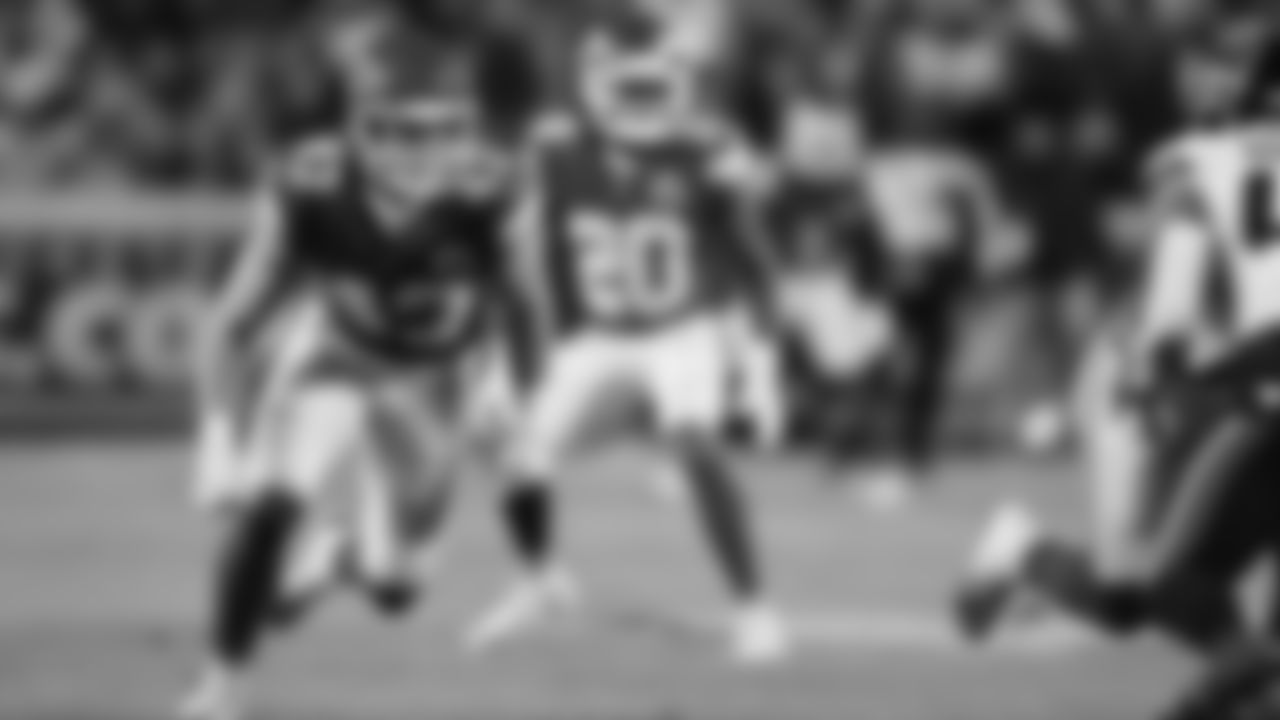 Kansas City Chiefs linebacker Jack Cochrane (43) in action during an NFL week 14 matchup against the Houston Texans, Sunday December 7, 2025.