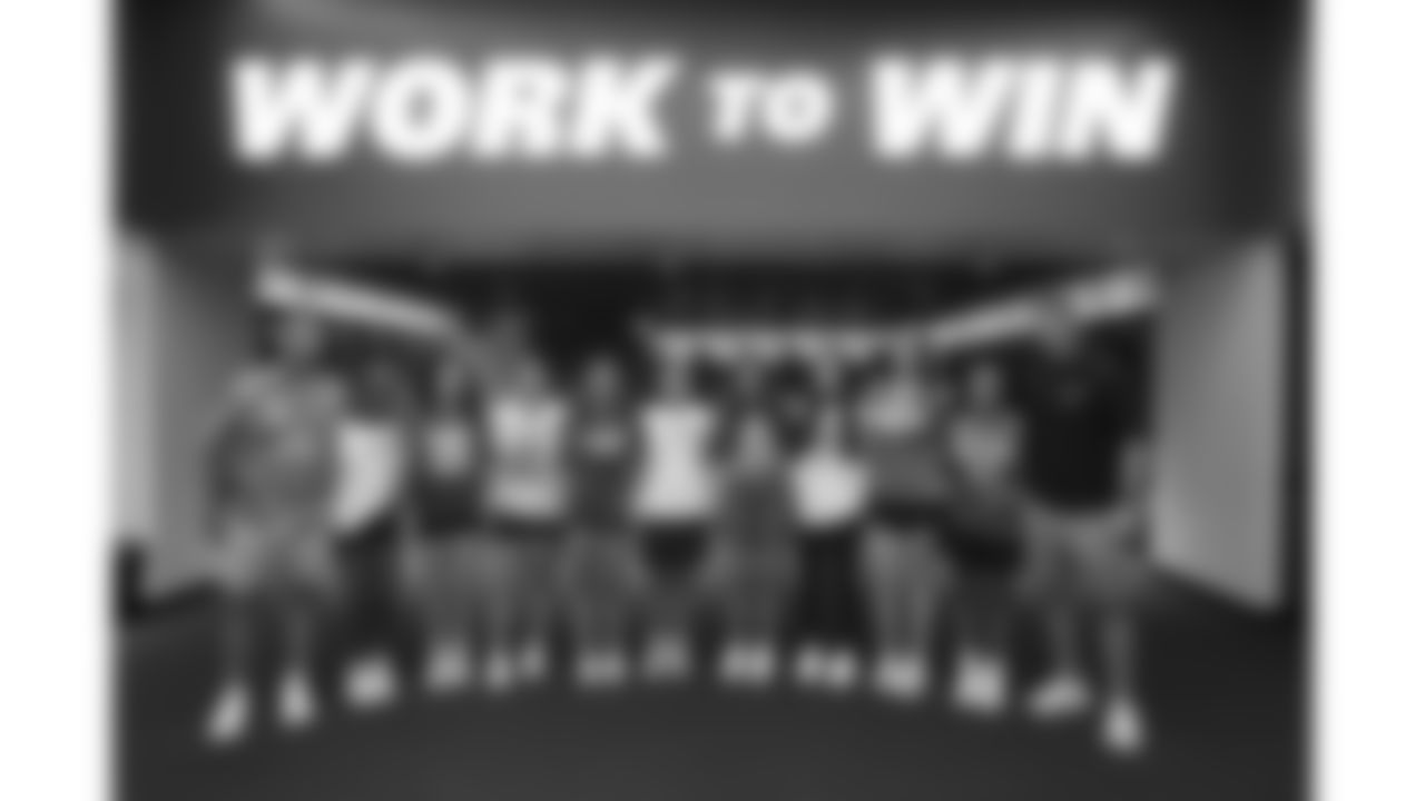 Youth NFL Flag Football Champions take a tour of Arrowhead Stadium at a send off celebration on Sunday, July 13, 2025 in the Founder's Club at GEHA Field at Arrowhead Stadium in Kansas City, MO.
