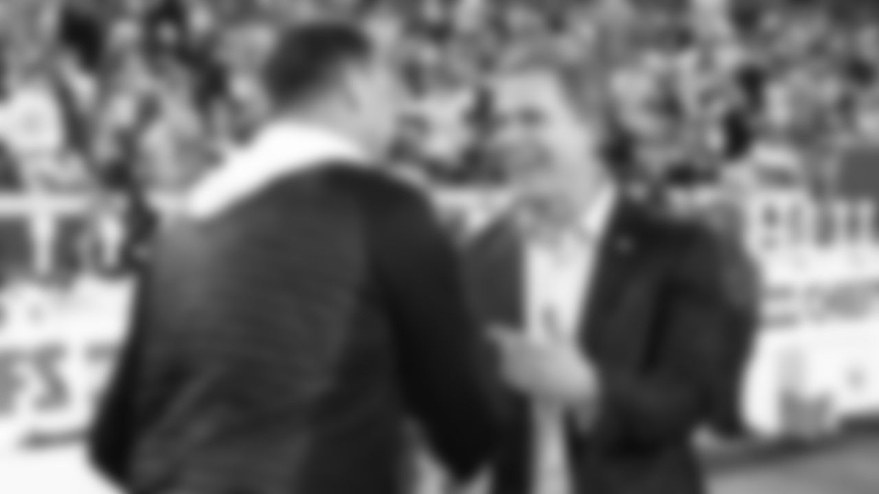 Trent Green on the field prior to an NFL week 17 matchup against the Denver Broncos, Thursday, December 25, 2025.