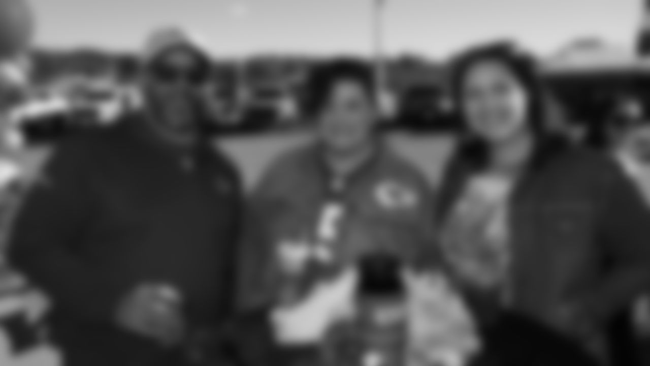 Fans prior to a week 7 NFL Football game against the Las Vegas Raiders on Sunday, October 19, 2025 in Kansas City, MO.