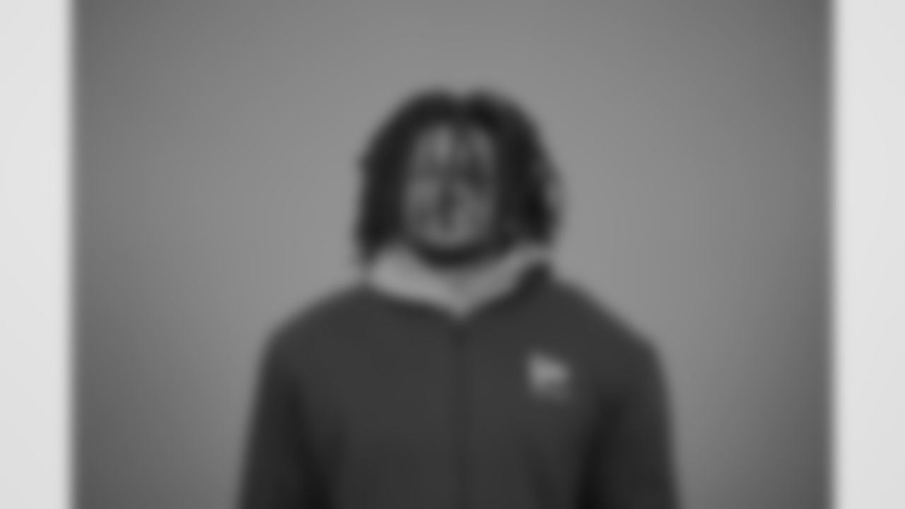 Tennessee defensive lineman Joshua Josephs (46) poses for a portrait at the NFL football scouting combine in Indianapolis, Tuesday, Feb. 24, 2026 (AJ Mast/AP Content Services for the NFL)