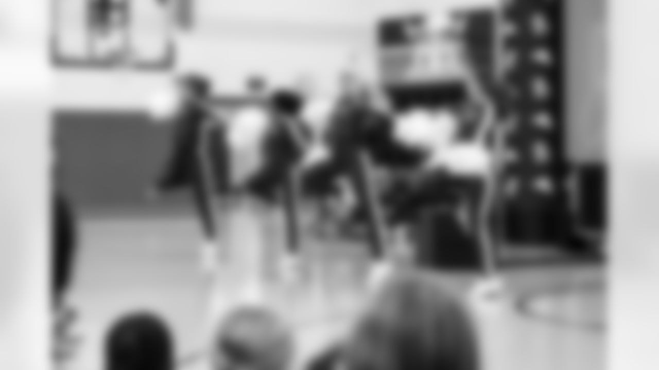 Morgan M., Jada W., Kinsley B. and Laura P.