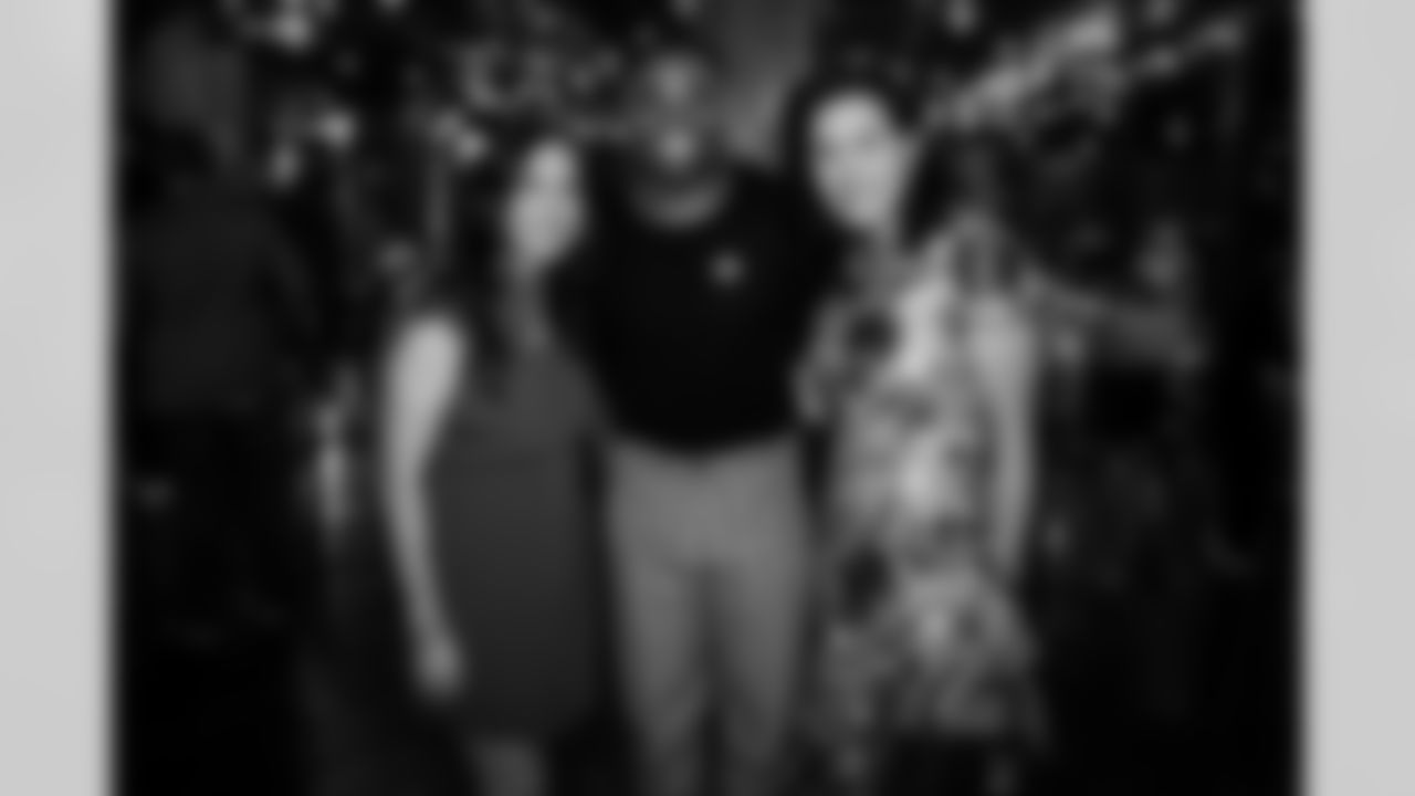 Kalen Jackson Vice Chair/Owner, CB Kenny Moore II #23 and Carlie Irsay-Gordon Vice Chair/Owner