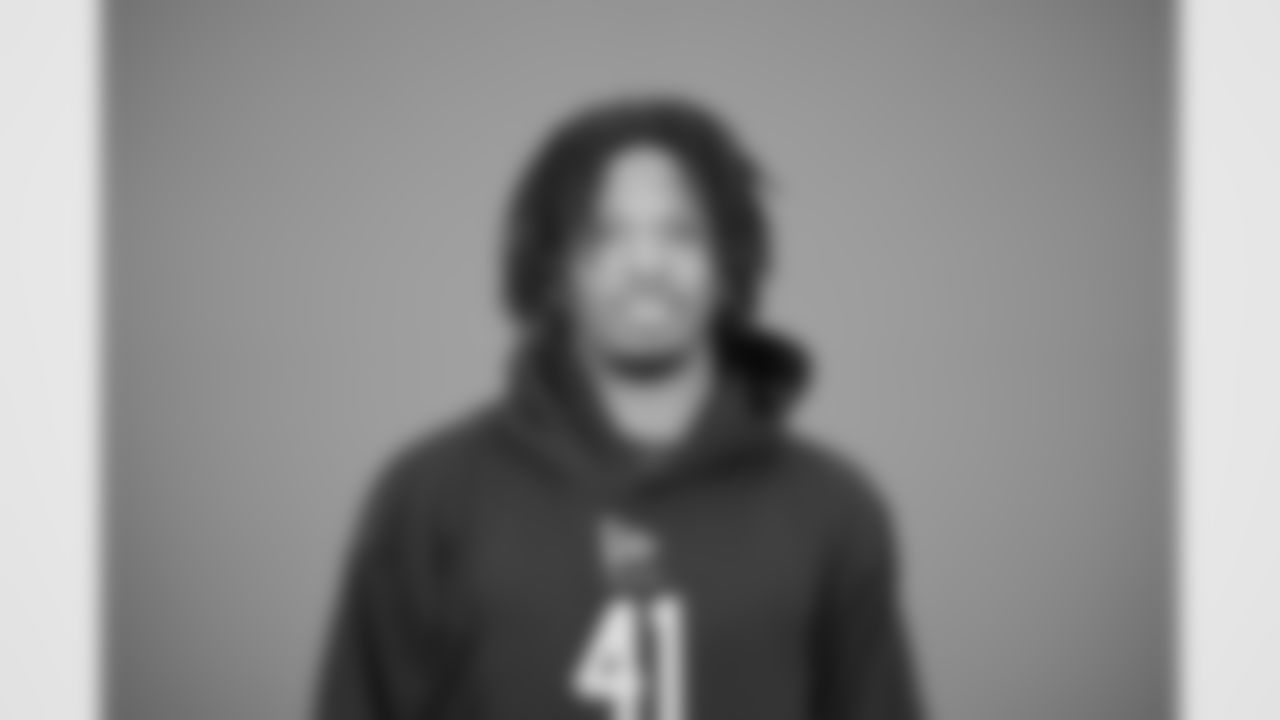 Texas Tech wide receiver Reggie Virgil (41) poses for a portrait at the NFL football scouting combine in Indianapolis, Wednesday, Feb. 25, 2026 (AJ Mast/AP Content Services for the NFL)