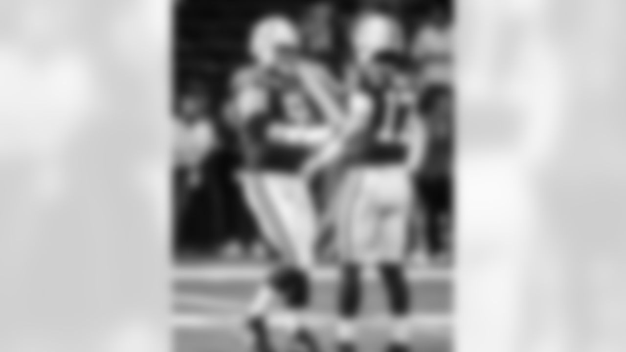 G Quenton Nelson #56 and QB Daniel Jones #17