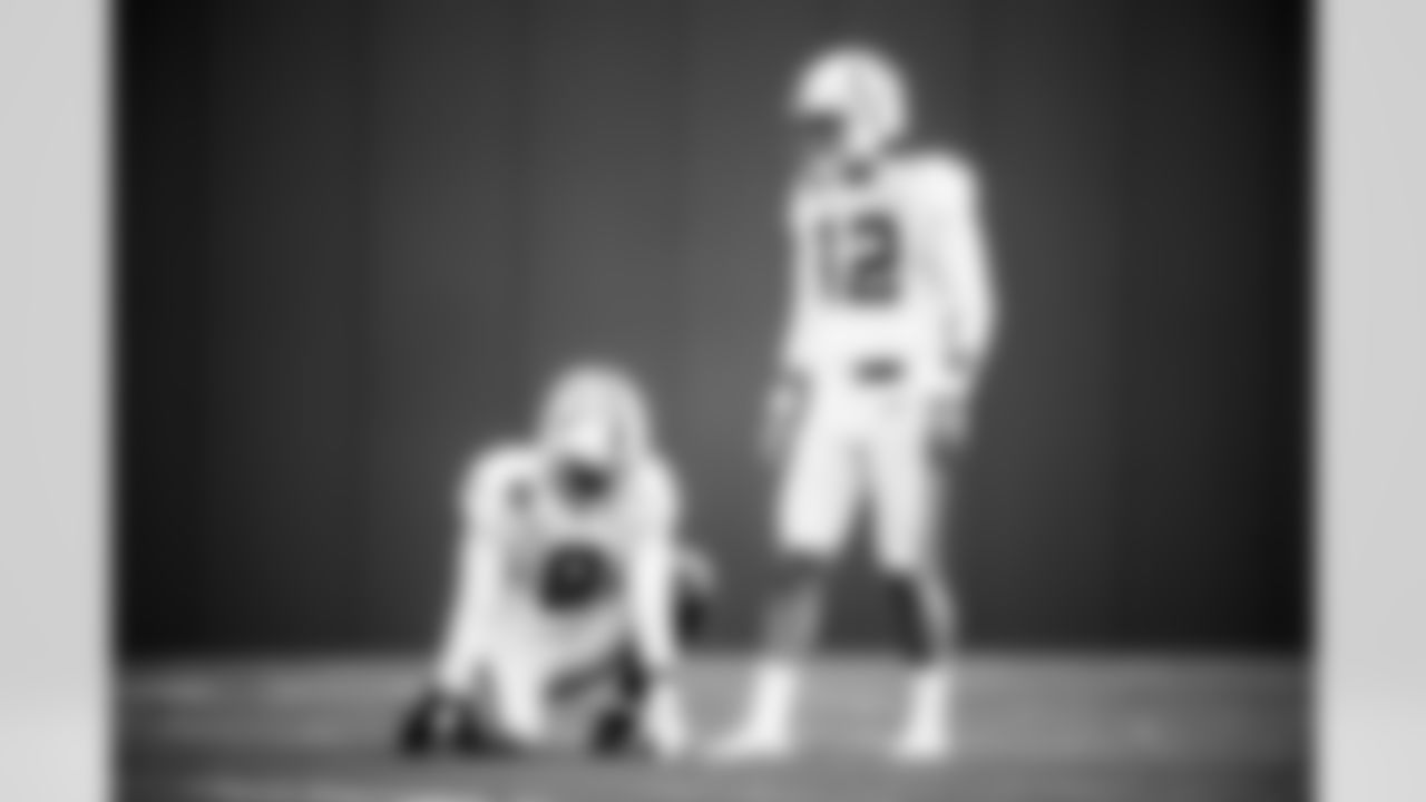 P Rigoberto Sanchez #8 and K Michael Badgley #12