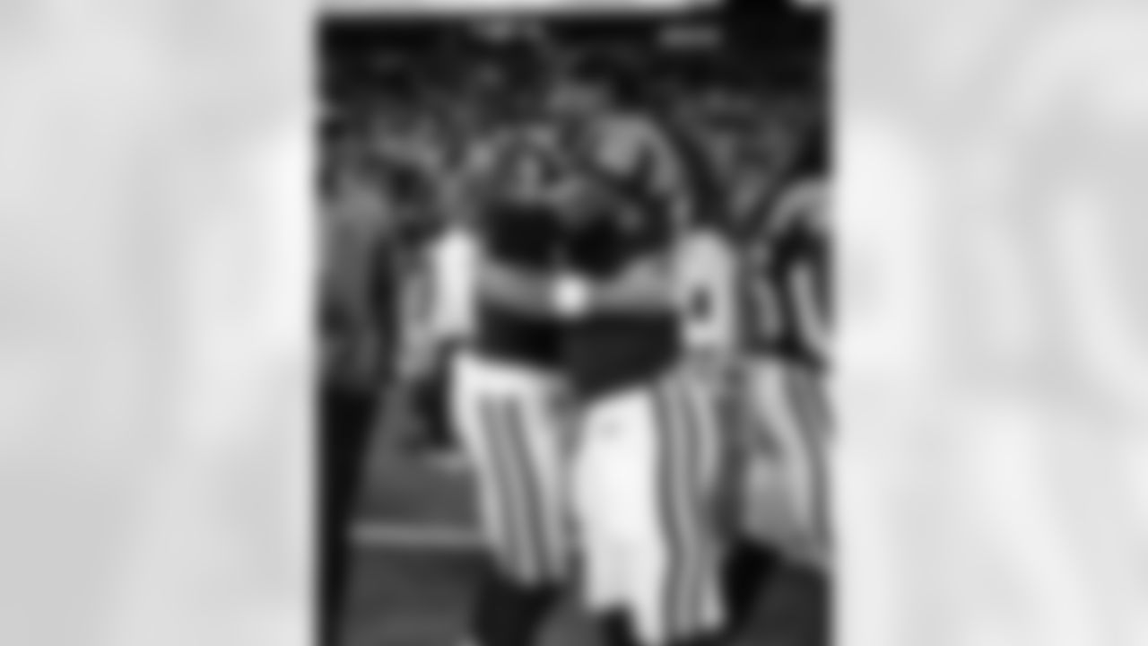 QB Daniel Jones #17 and WR Adonai Mitchell #10