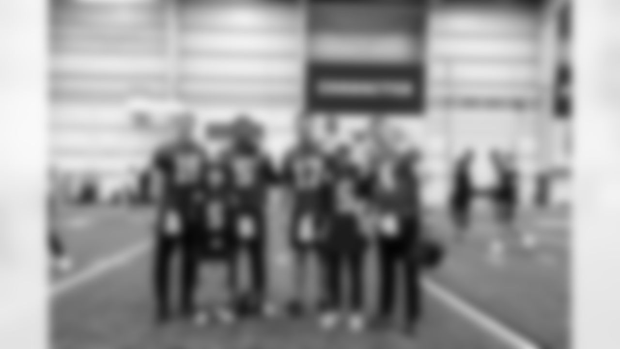 QB Riley Leonard #15, QB Anthony Richardson #5, QB Philip Rivers #17 and QB Brett Rypien #4