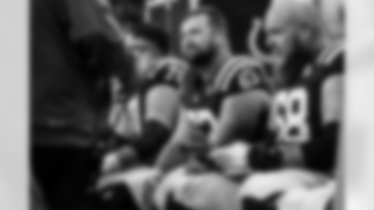 C Danny Pinter #63 and G Dalton Tucker #68