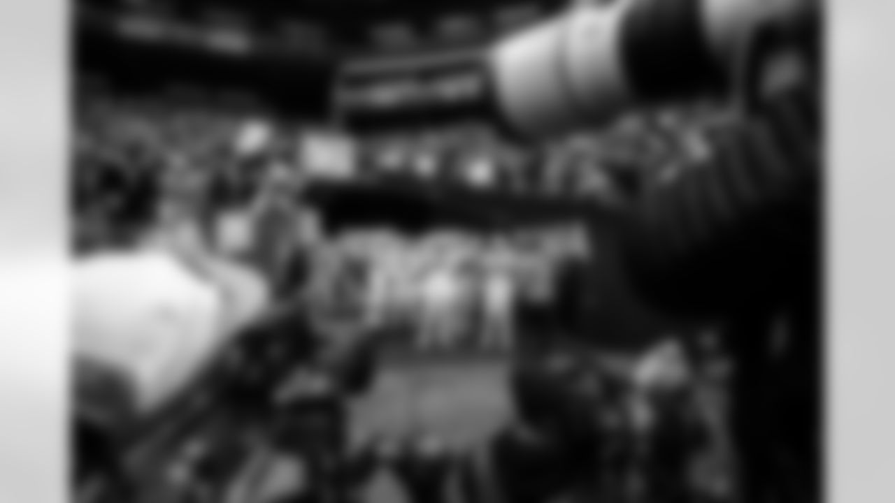 DT Neville Gallimore #92, DT Grover Stewart #90 and G Quenton Nelson #56