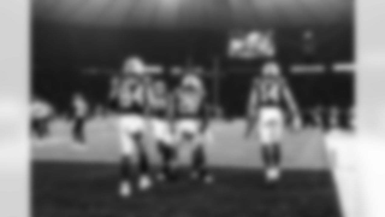 TE Tyler Warren #84, T Bernhard Raimann #79, RB Jonathan Taylor #28 and WR Alec Pierce #14