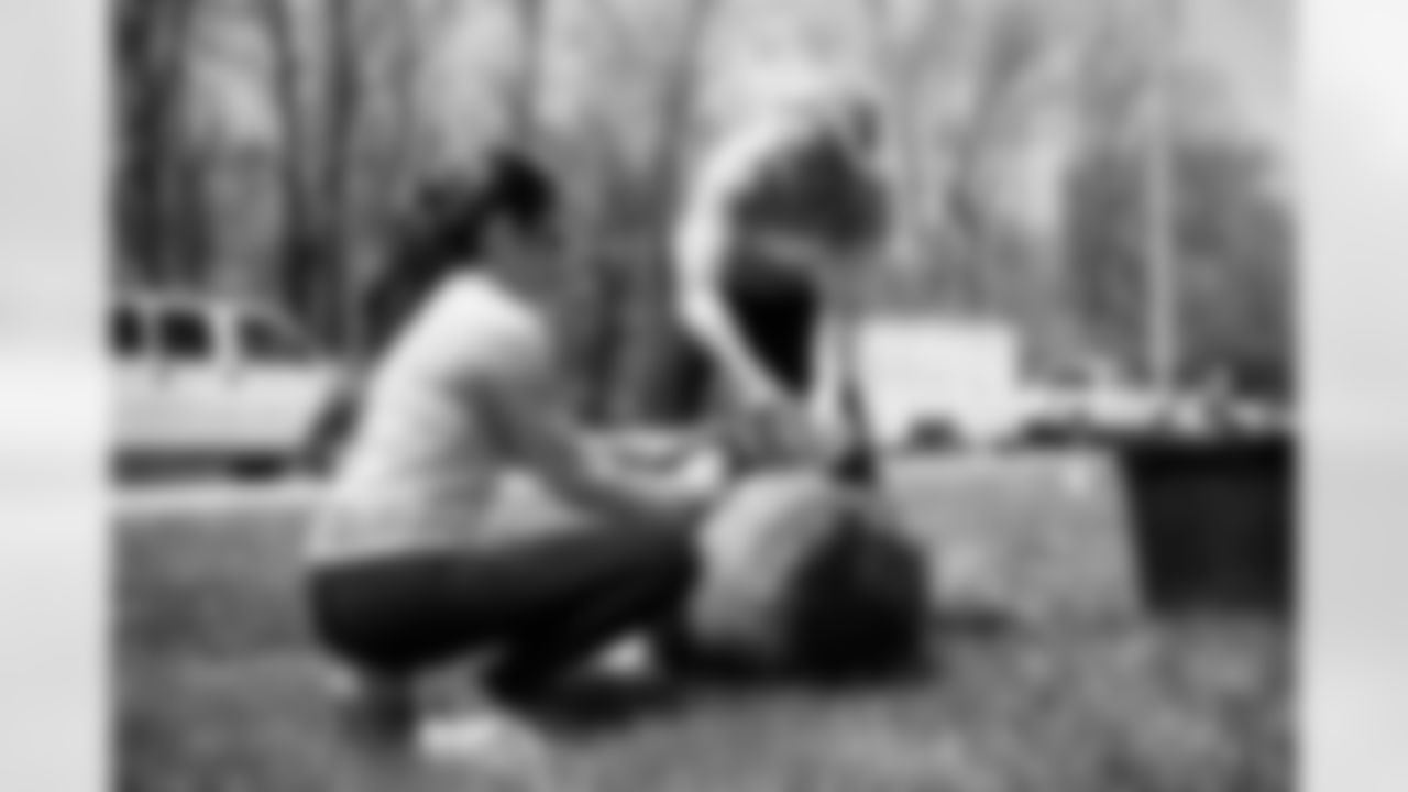 Alyssa Ireta - Cheer Intern and MacLaine F.