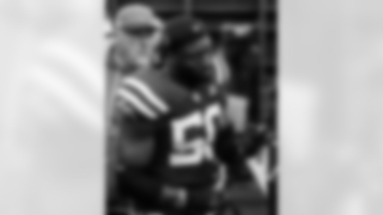 James Bettcher Linebackers Coach and LB Segun Olubi #50