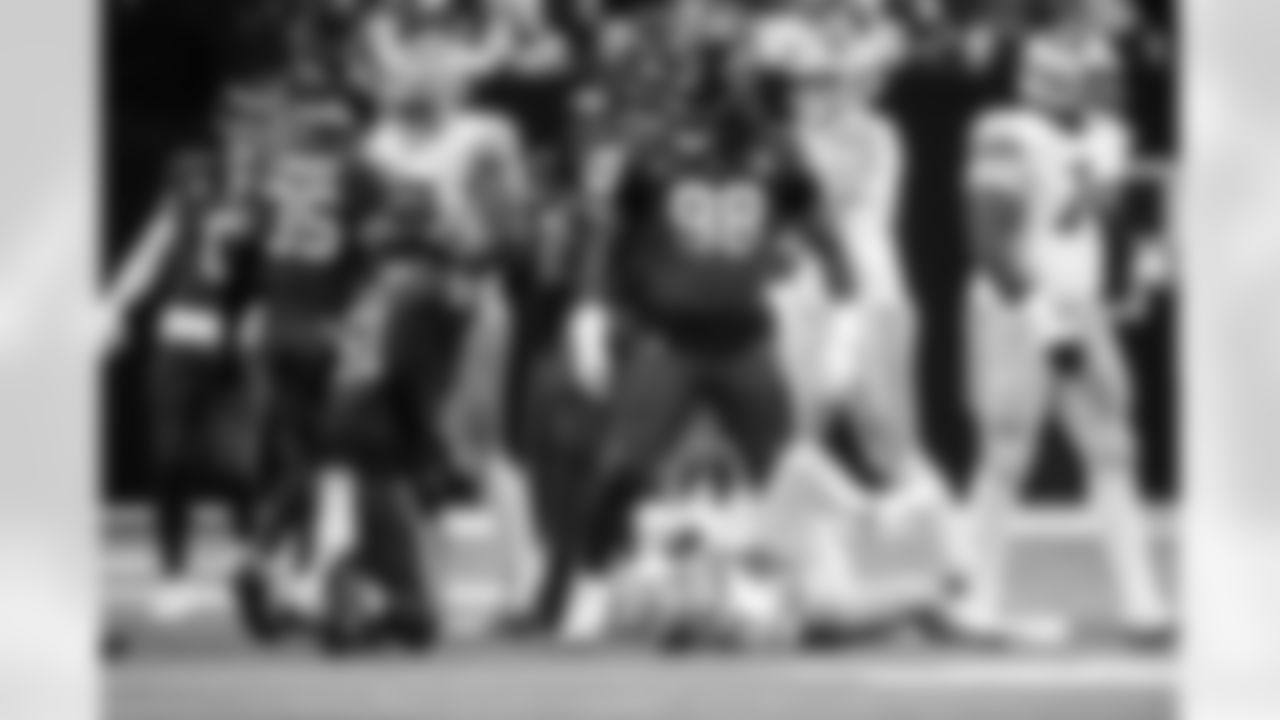 CB Johnathan Edwards #35, DE Kwity Paye #51, DT Grover Stewart #90 and DT Eric Johnson II #98