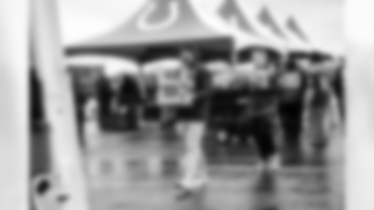 G Quenton Nelson #56 and C Jimmy Morrissey #65