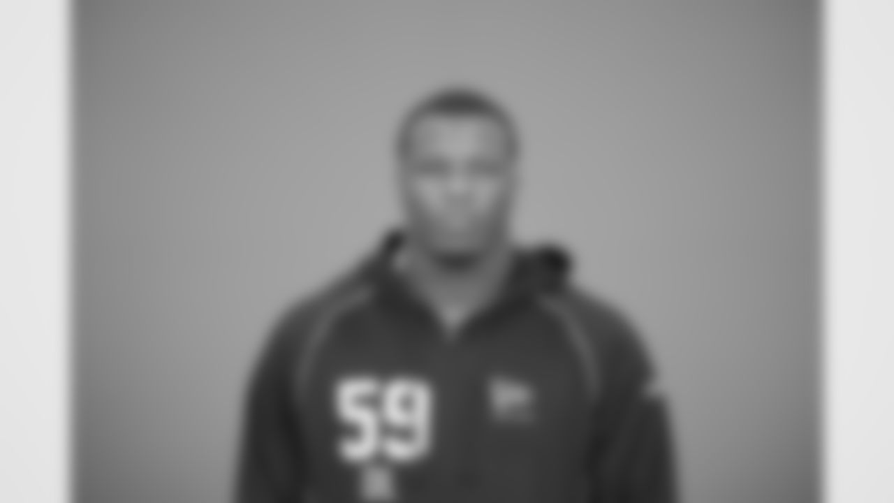 Florida defensive lineman Tyreak Sapp (59) poses for a portrait at the NFL football scouting combine in Indianapolis, Tuesday, Feb. 24, 2026 (AJ Mast/AP Content Services for the NFL)