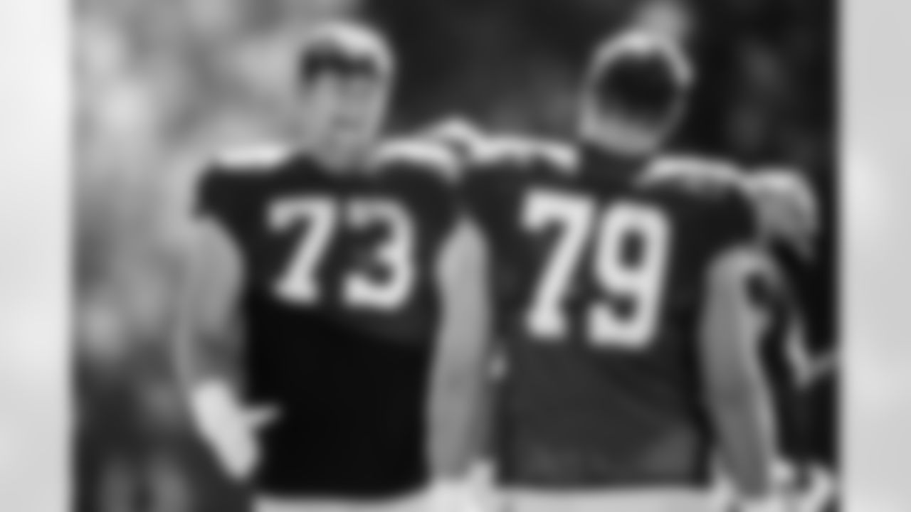 T Blake Freeland #73 and T Bernhard Raimann #79