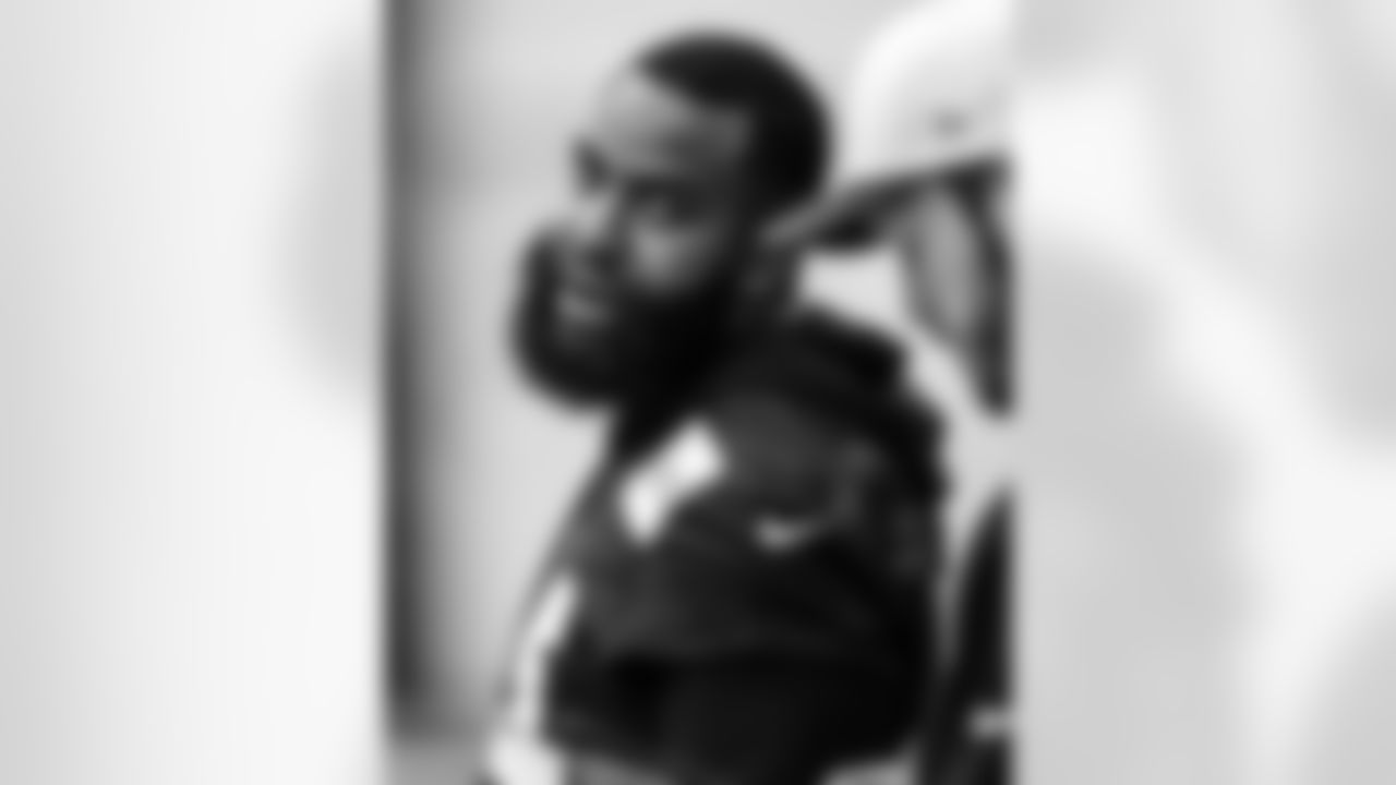 LB Anthony Walker #54 and Zane Fakes Strength and Conditioning Assistant