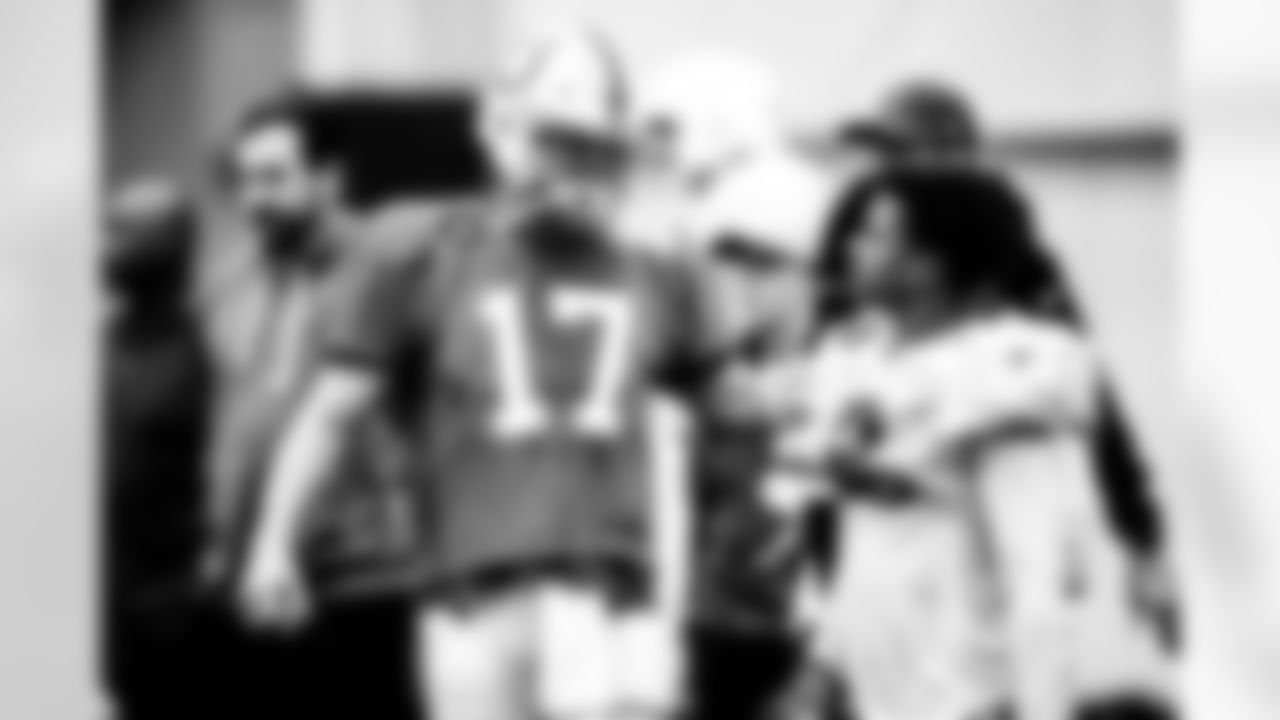 QB Philip Rivers #17 and WR Josh Downs #2