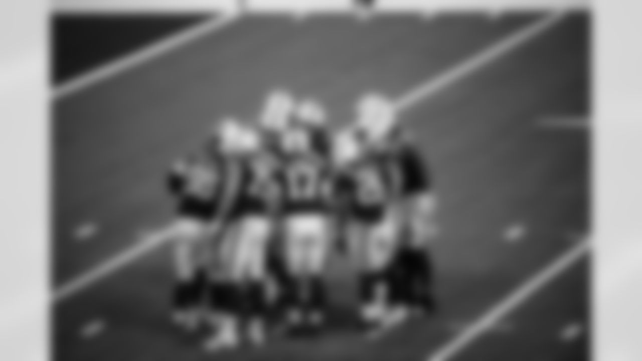 G Quenton Nelson #56, T Bernhard Raimann #79, QB Daniel Jones #17, RB Jonathan Taylor #28, WR Michael Pittman Jr. #11 and DT Adetomiwa Adebawore #95