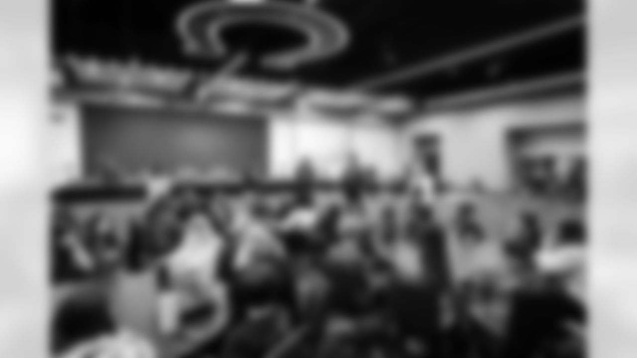 Kalen Jackson - Owner & Chief Brand Officer and President of the Indianapolis Colts Foundation, QB Riley Leonard #15, QB Anthony Richardson #5, QB Daniel Jones #17 and Brett Kramer - Director of Kicking the Stigma