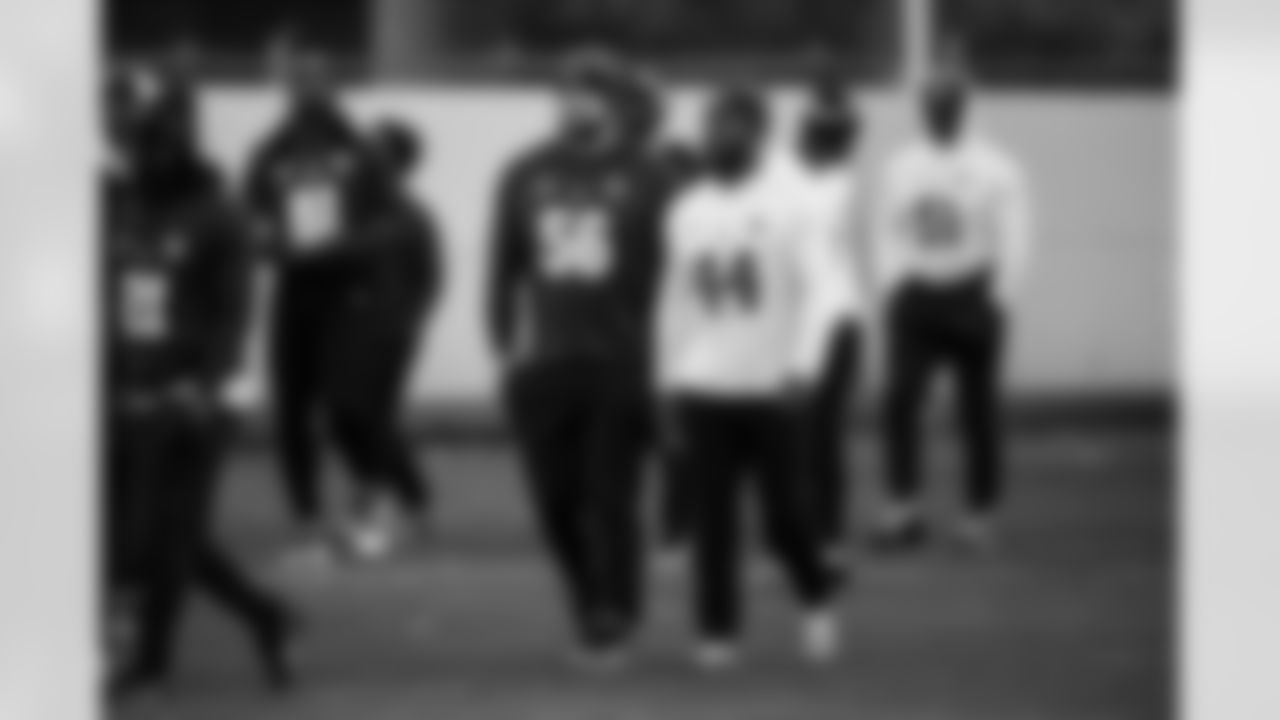 RB DJ Giddens #21, TE Mo Alie-Cox #81, G Quenton Nelson #56, LB Zaire Franklin #44 and DE Kwity Paye #51