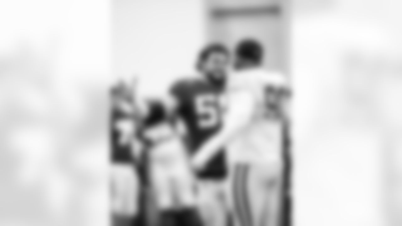 G Quenton Nelson #56 and DT Grover Stewart #90