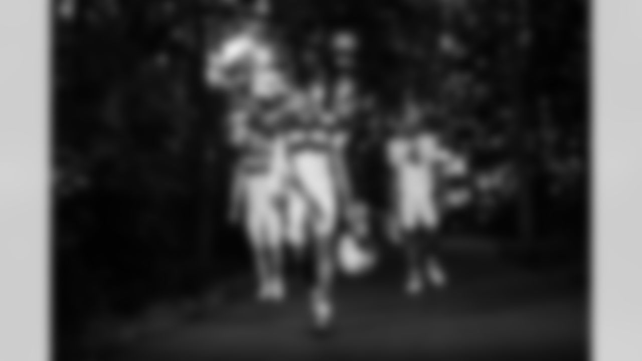 S Hunter Wohler #30, CB JuJu Brents #29 and WR Blayne Taylor #4
