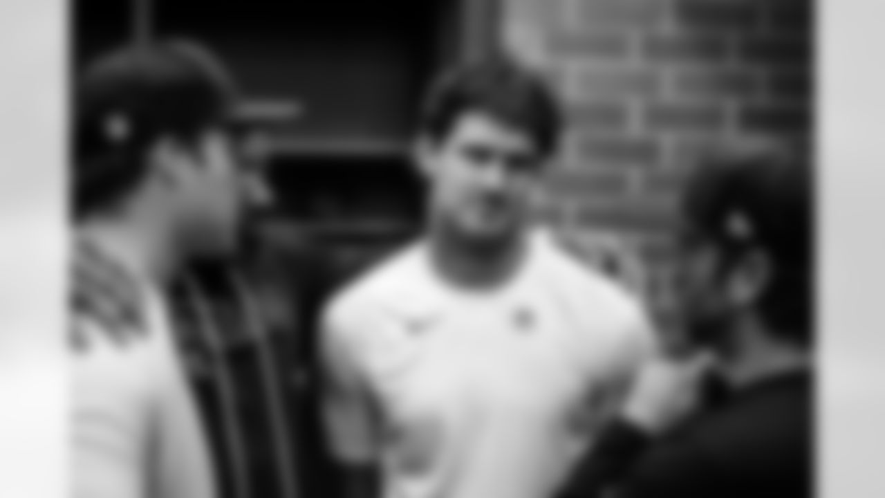 QB Daniel Jones #17 and QuarterbacksCam Turner