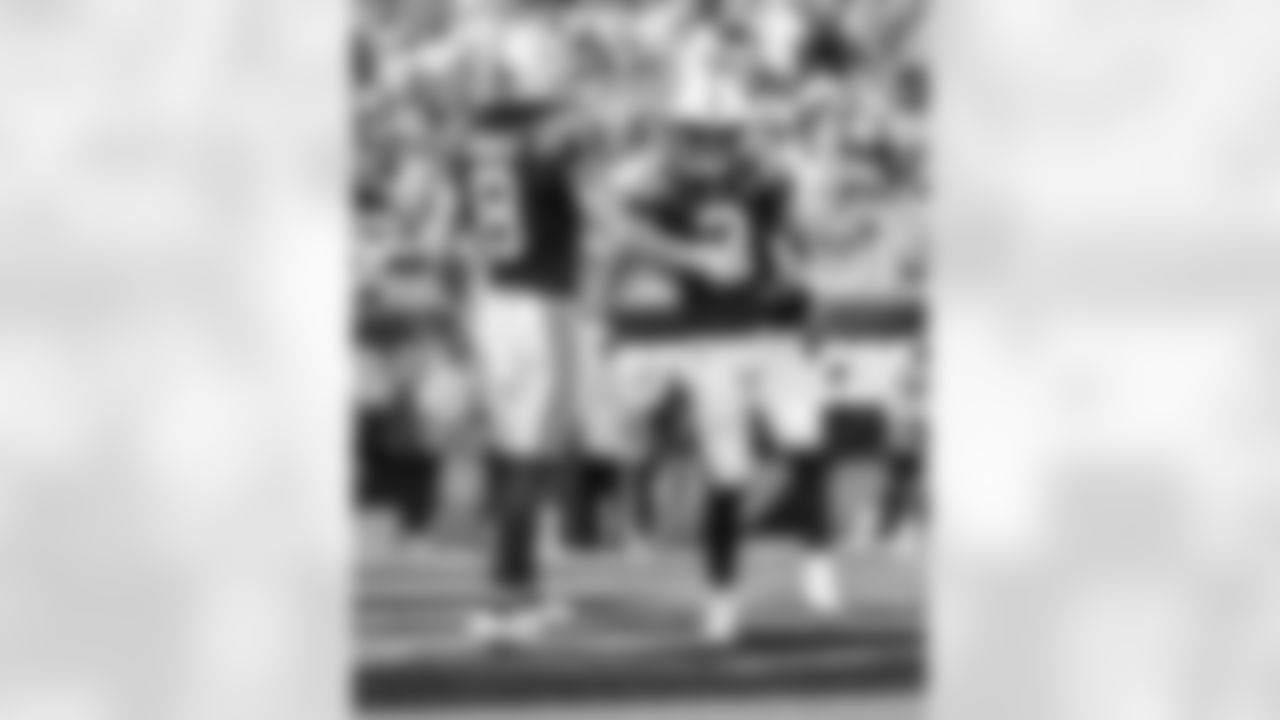 WR Landon Parker #8 and WR Coleman Owen #3