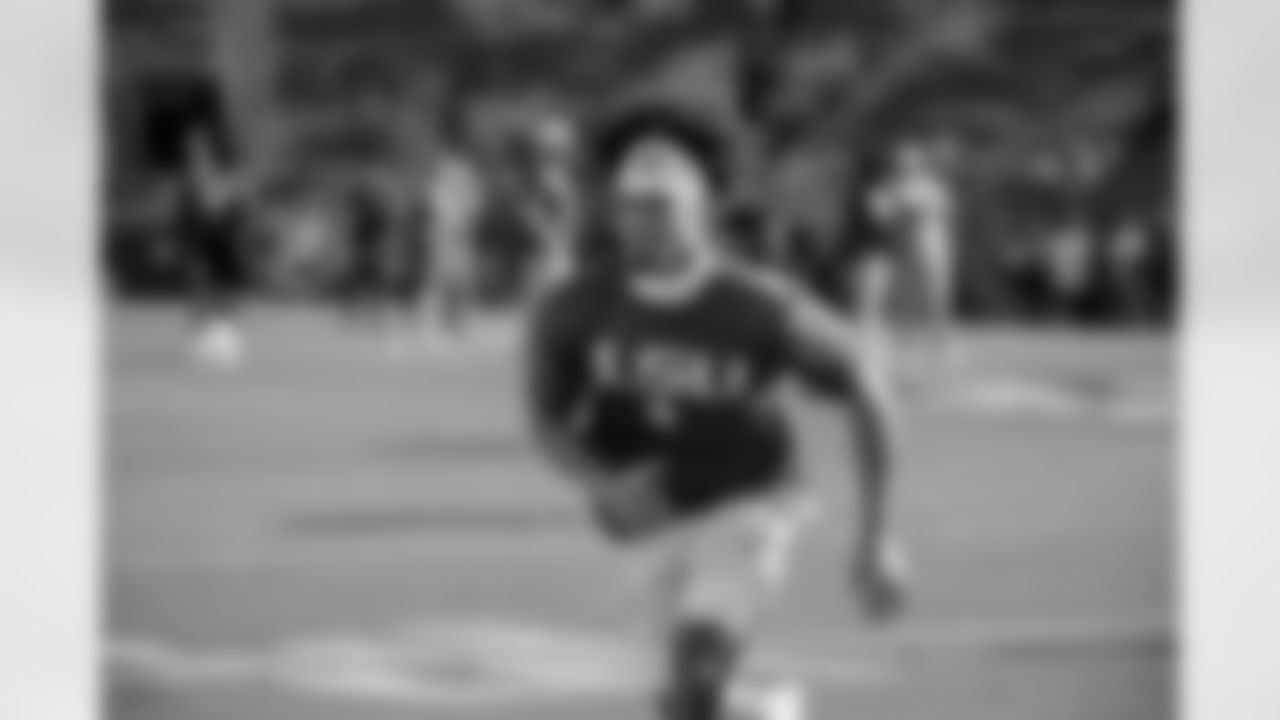 LSU cornerback Mansoor Delane (4) is seen before an NCAA football game against Louisiana Tech on Saturday, Sept. 6, 2025, in Baton Rouge, La. (AP Photo/Matthew Hinton)