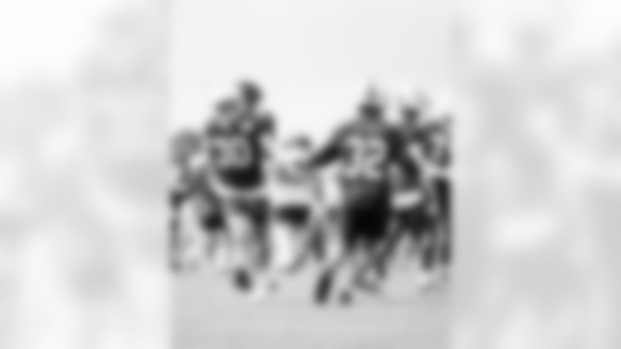 S Daniel Scott #32 and S Hunter Wohler #30