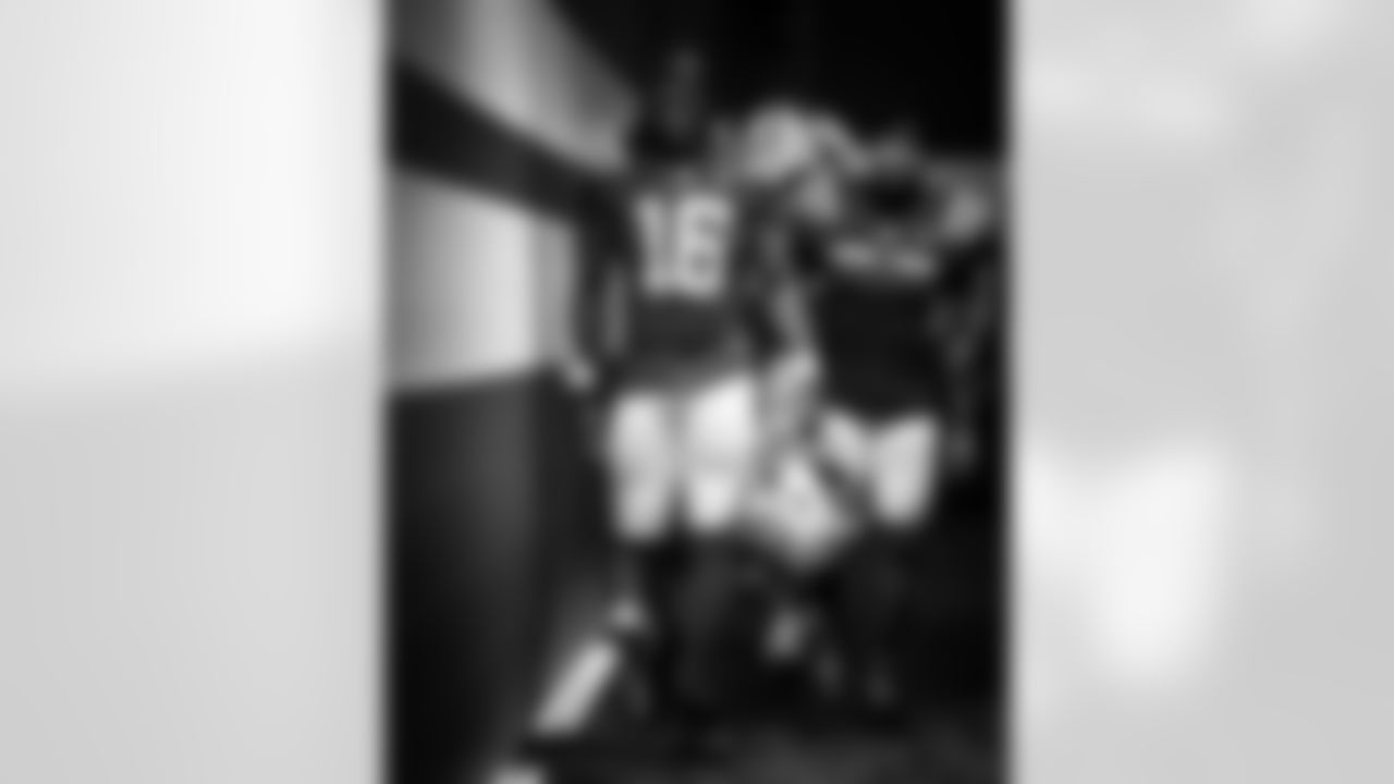 WR Ashton Dulin #16 and RB Ameer Abdullah #26