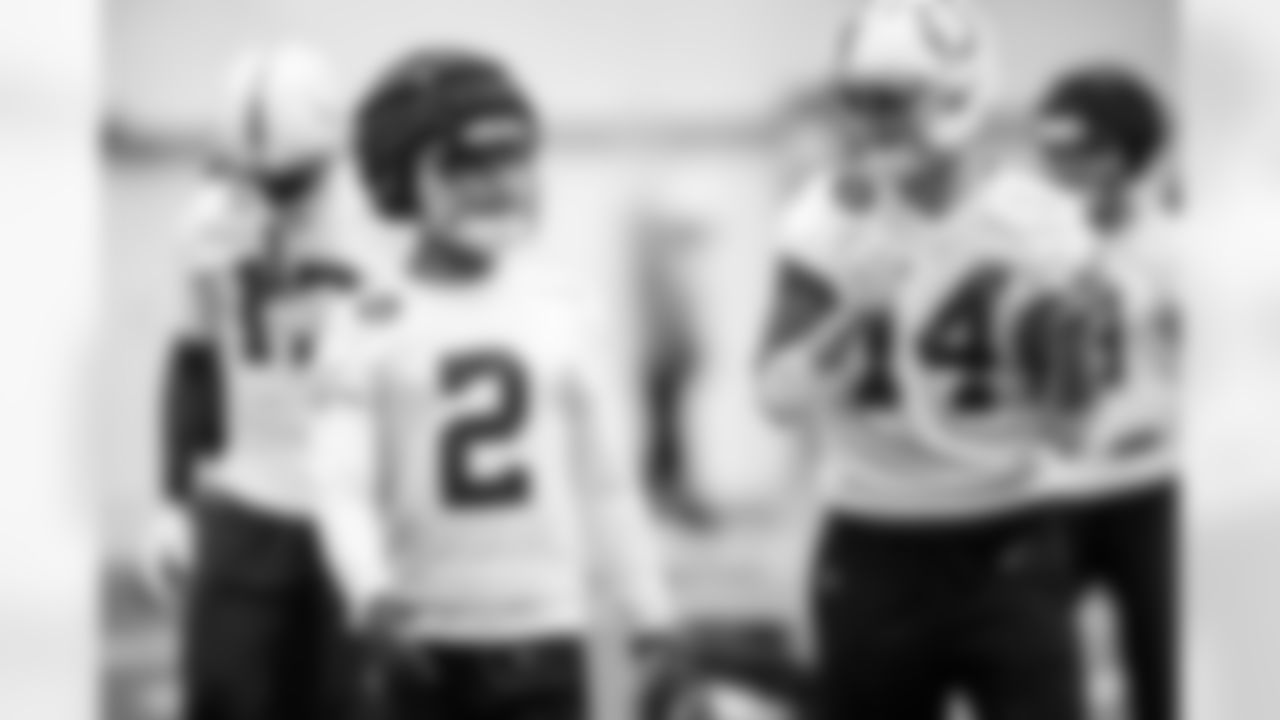 WR Josh Downs #2 and WR Alec Pierce #14